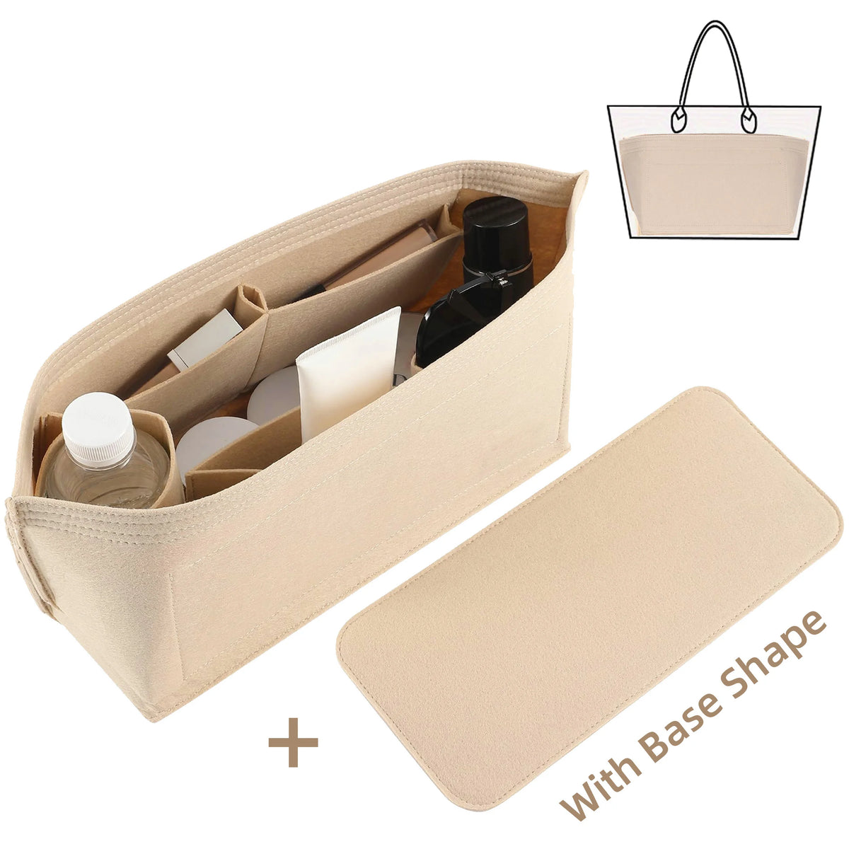 Felt Purse Organizer Insert