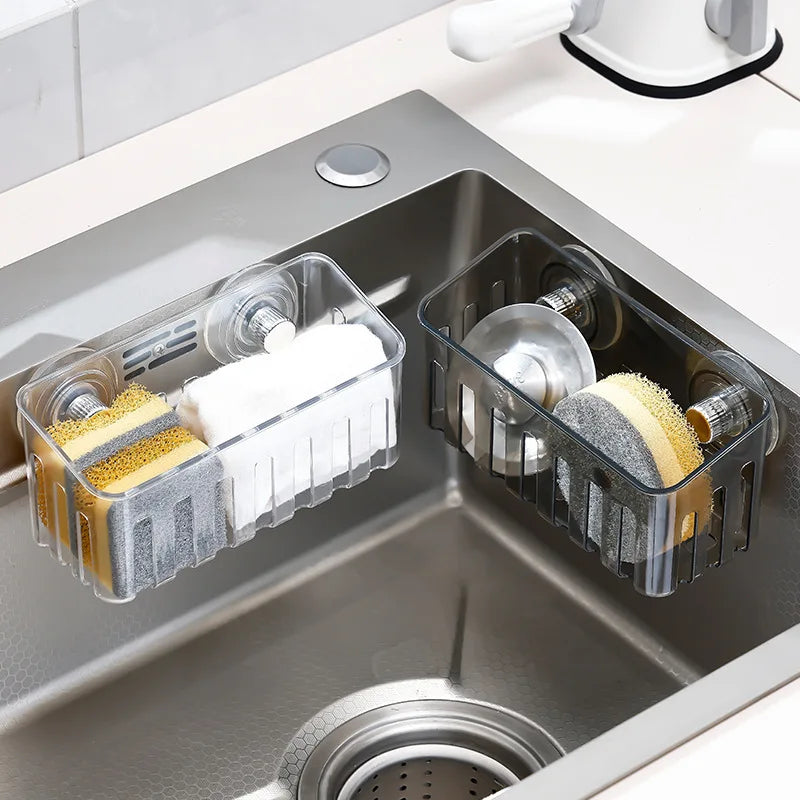 Suction-Cup Sink Caddy