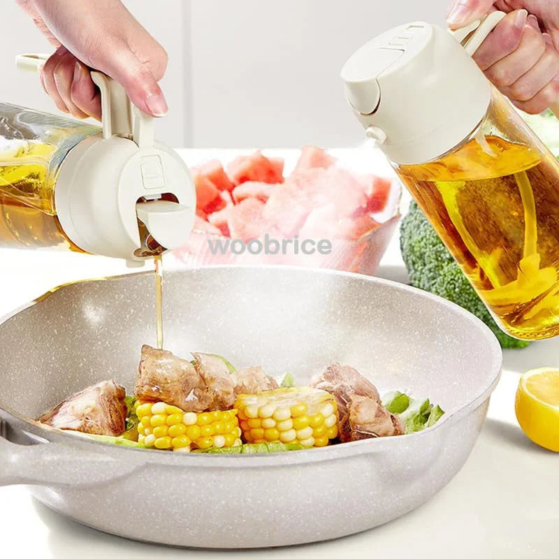 2-in-1 Oil Dispenser & Sprayer
