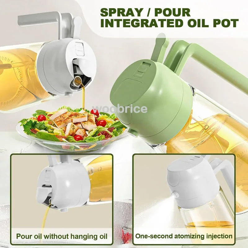 2-in-1 Oil Dispenser & Sprayer