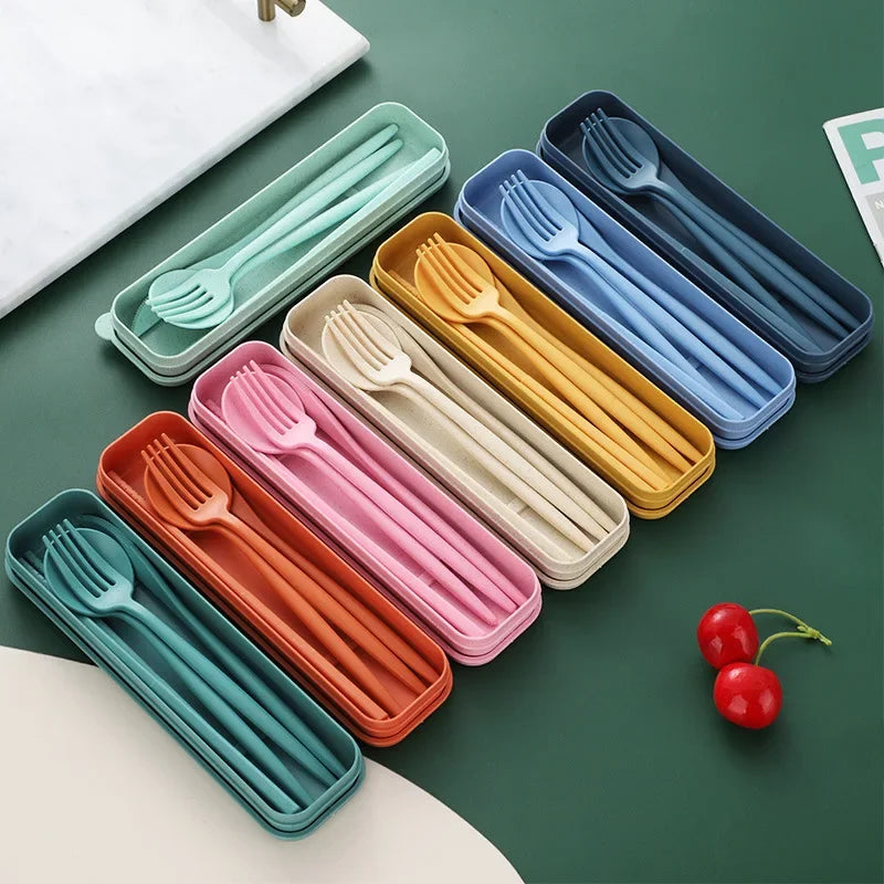 Portable Reusable Cutlery Set