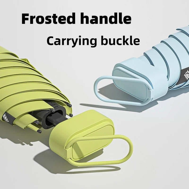 Compact UV-Protection Travel Umbrella