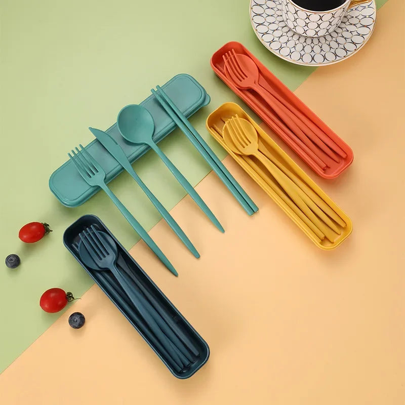 Portable Reusable Cutlery Set